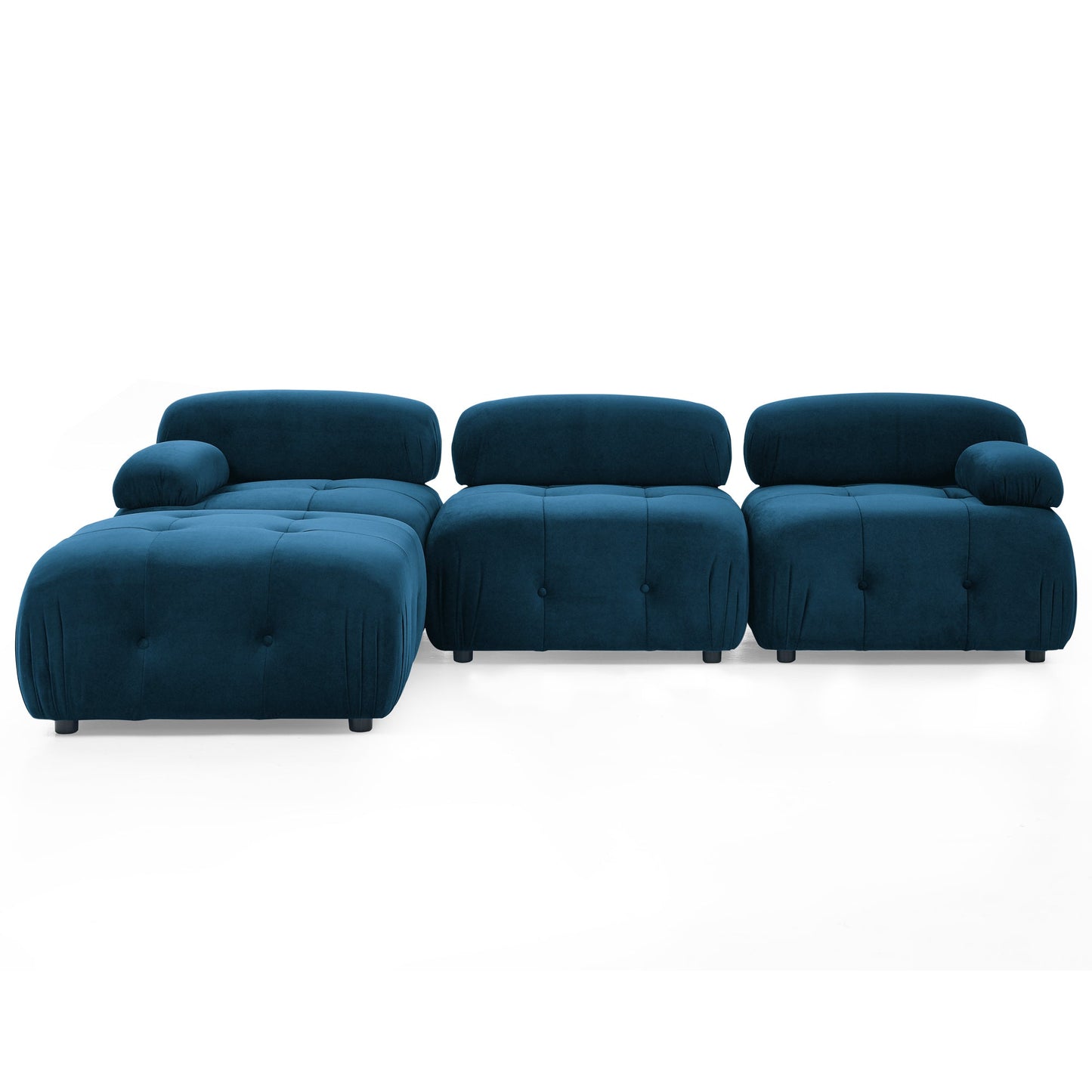Navy Glamour Galaxy Luxe Sectional