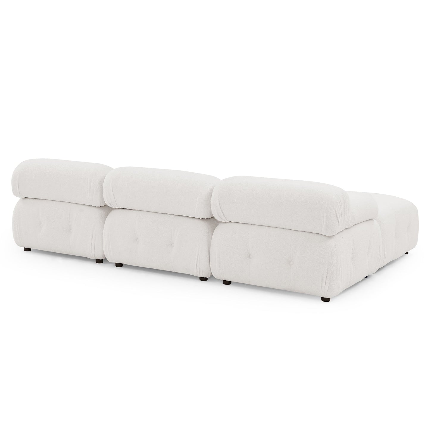 Teddy Fabric Glamour Galaxy Luxe Sectional