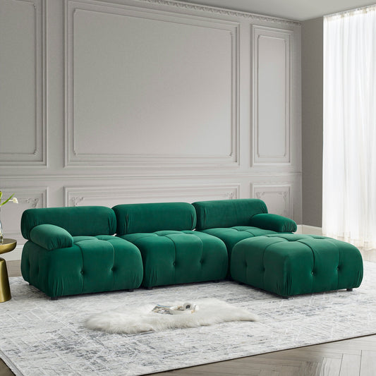 Emerald Glamour Galaxy Luxe Sectional