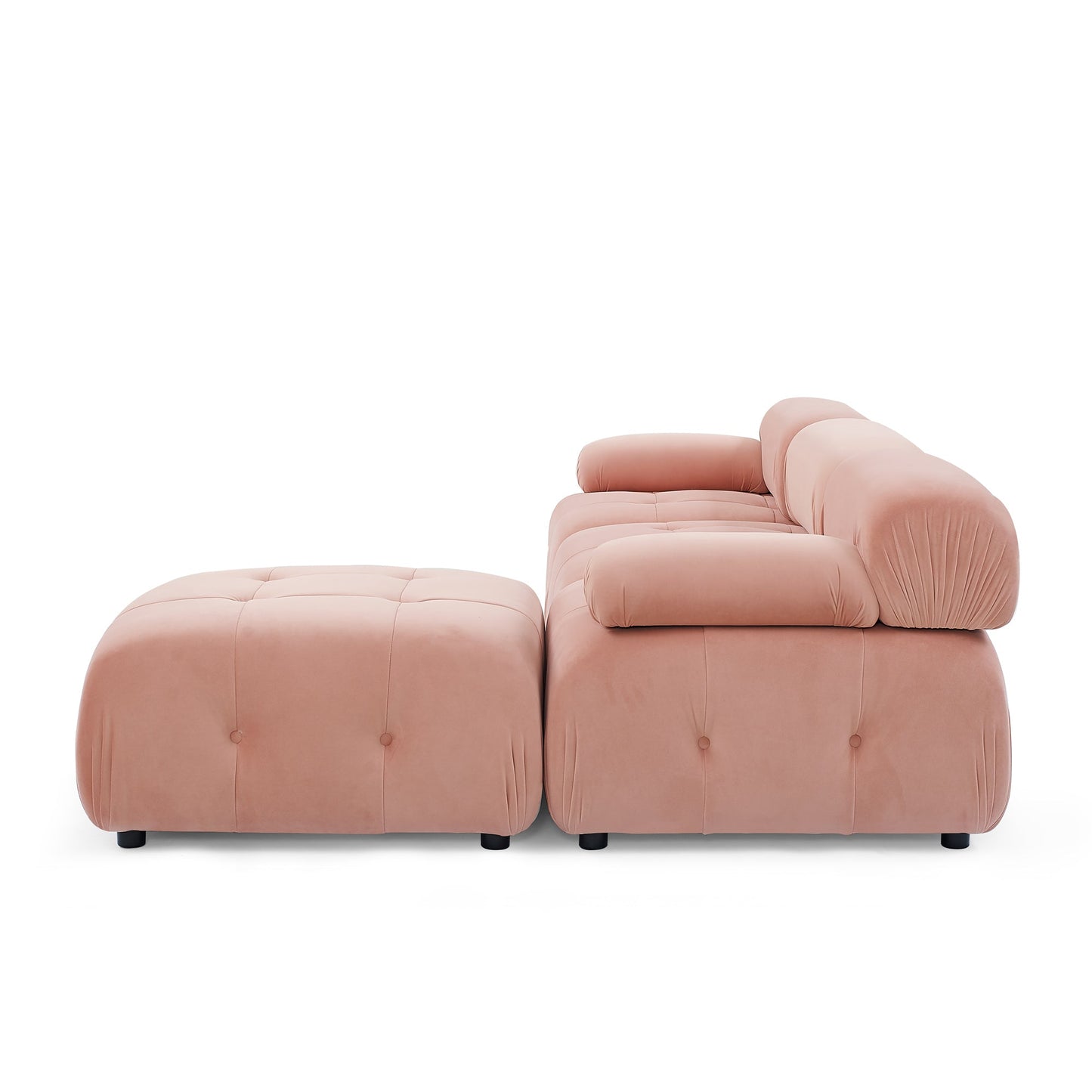 Pink Glamour Galaxy Luxe Sectional